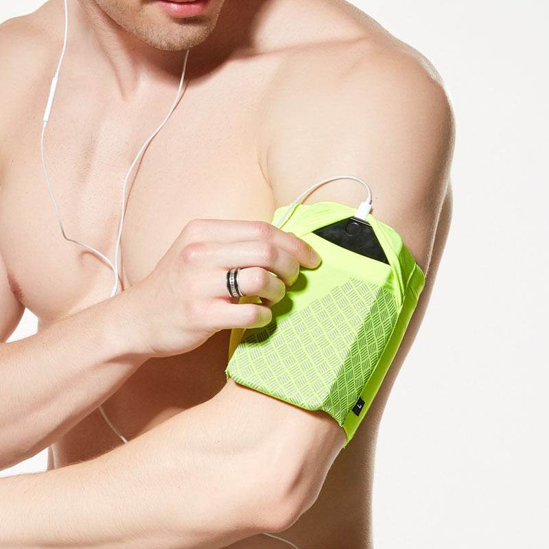 Ultra-Lightweight Anti-Bounce Phone Armband - Secure Running & Workout Pocket - KLassentia