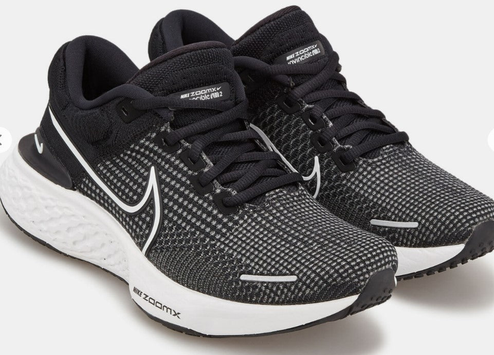 Nike ZoomX Invincible Run FlyKnit 2 Men's and Women's Design Anti-slip Wear and Shock Absorption Running Shoes Off-white